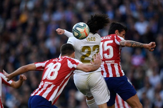 Kết quả Real Madrid 1-0 Atletico Madrid: Giữ chắc ng&ocirc;i đầu bảng