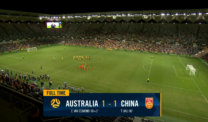 Nữ &Uacute;c 1-1 nữ Trung Quốc: Hẹn nữ Việt Nam ở v&ograve;ng play-off