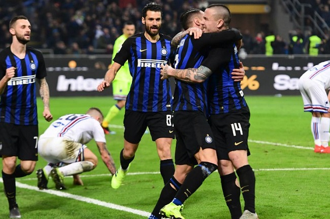 Nhận định b&oacute;ng đ&aacute; Inter Milan vs Sampdoria, 2h45 ng&agrave;y 24/2: Lấy lại vị thế