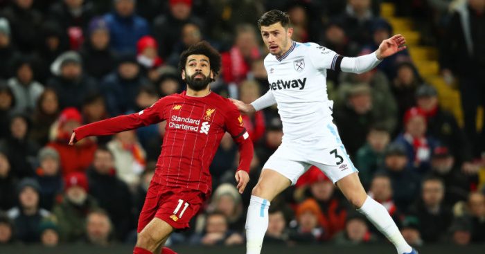 Liverpool san bằng 2 kỷ lục kh&oacute; tin sau trận thắng West Ham