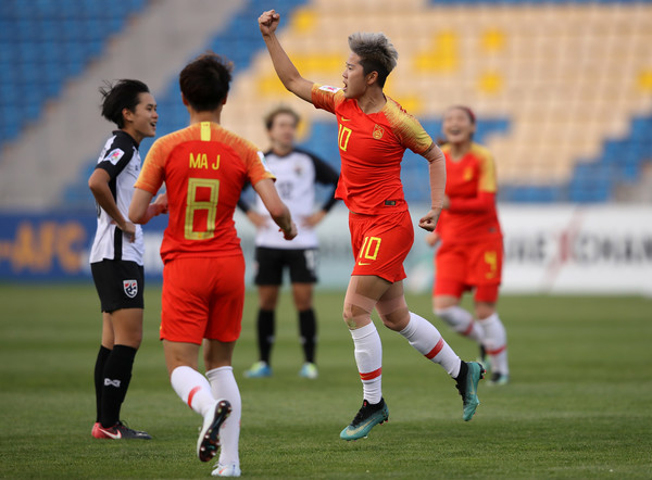 Nữ Trung Quốc 6-1 nữ Th&aacute;i Lan: Th&aacute;i Lan gần như chắc chắn bị loại