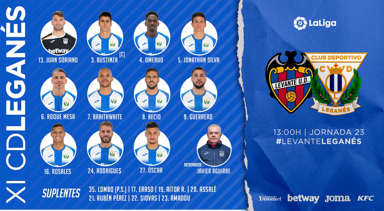 Levante 2-0 Leganes: Mayoral v&agrave; Rochina nhấn ch&igrave;m Leganes