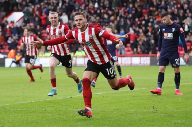 Kết quả Sheffield United 2-1 Bournemouth: Ngược d&ograve;ng vất vả