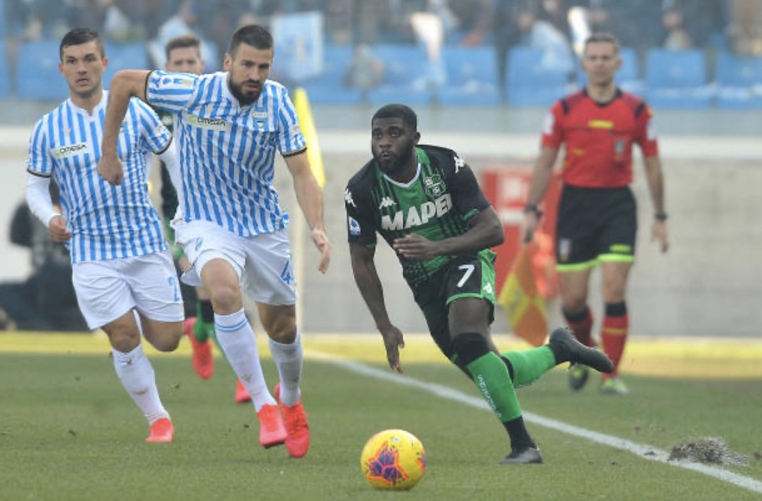 Spal 1-2 Sassuolo: Chiến thắng nhọc nhằn