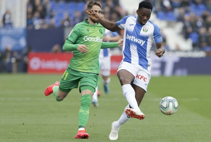 Leganes 2-1 Sociedad: Chưa thể tho&aacute;t đ&egrave;n đỏ