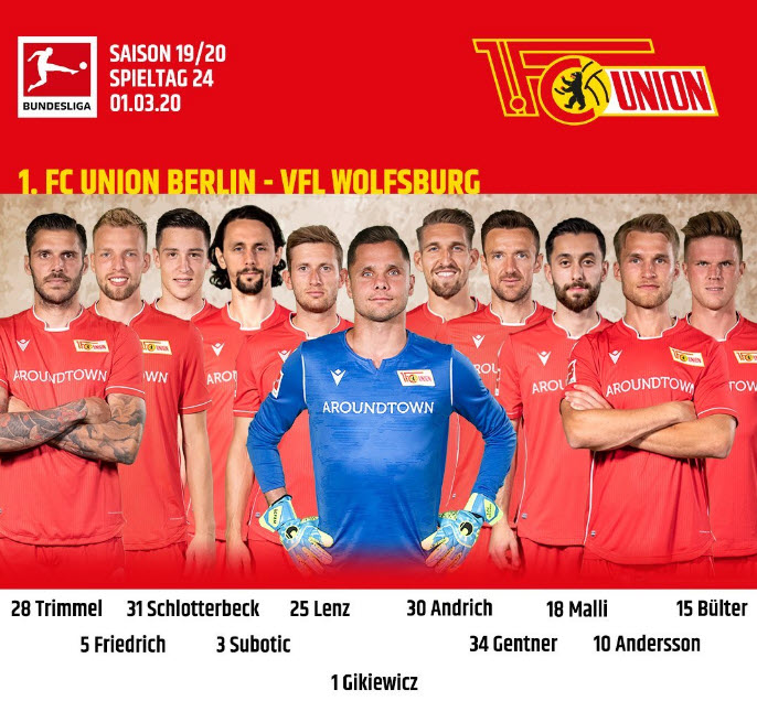 Union Berlin 2-2 Wolfsburg: Trận cầu của những t&igrave;nh huống cố định