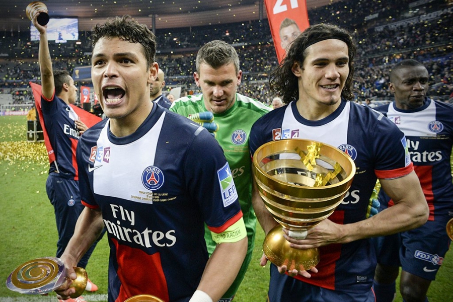 Ch&iacute;nh thức: Edinson Cavani v&agrave; Thiago Silva chia tay PSG