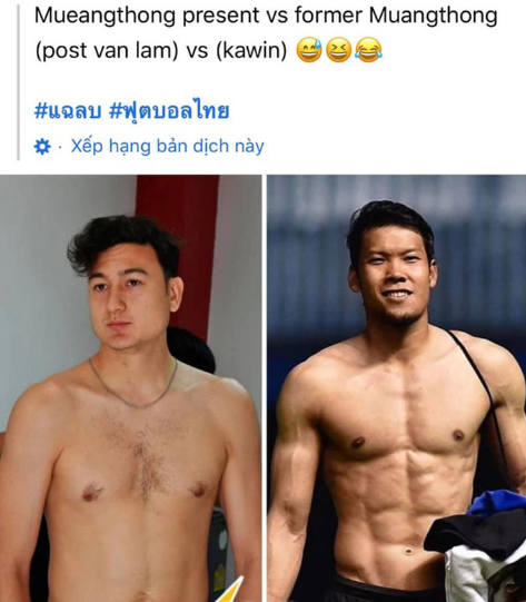 Ngoại h&igrave;nh kh&aacute;c lạ của Đặng Văn L&acirc;m khiến fan Th&aacute;i Lan hả h&ecirc;