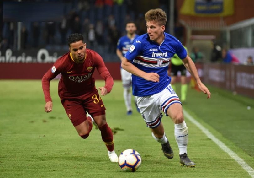 Roma vs Sampdoria (2h45 25/6): Cầm ch&acirc;n Bầy s&oacute;i