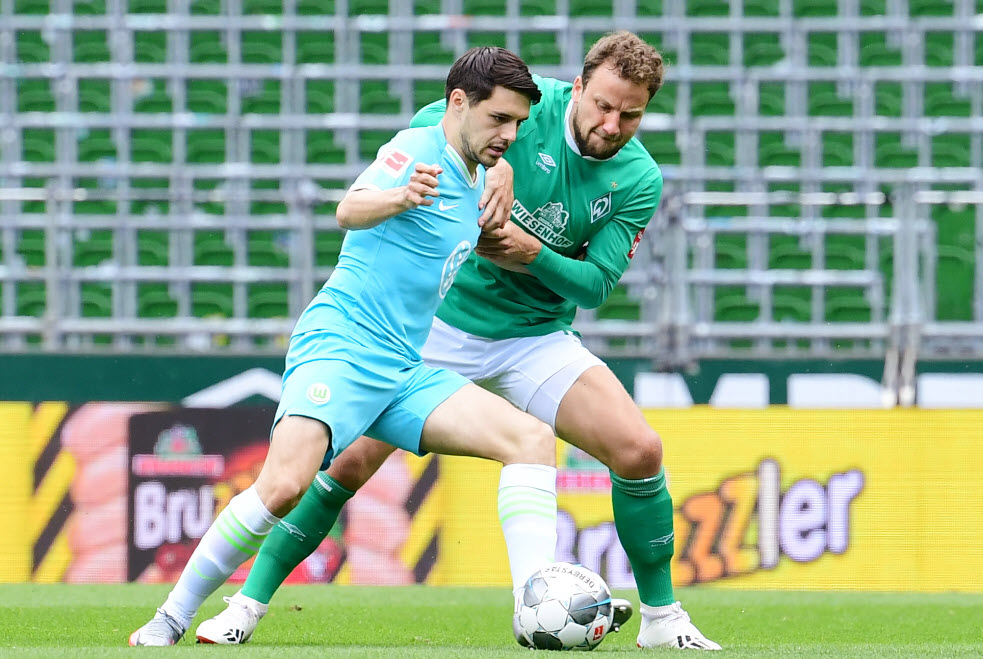 Werder Bremen 0-1 Wolfsburg: B&agrave;y s&oacute;i trở lại top 6