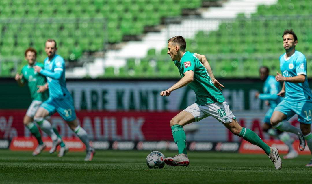 Werder Bremen 0-1 Wolfsburg: B&agrave;y s&oacute;i trở lại top 6