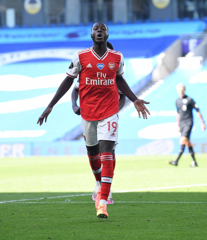 Lịch thi đấu, kết quả b&oacute;ng đ&aacute; h&ocirc;m nay 21/6: Brighton 2-1 Arsenal