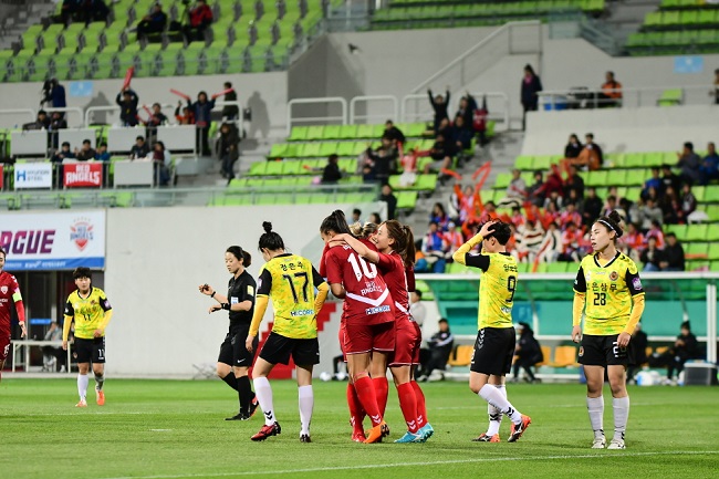 Nữ Incheon Red Angels vs Nữ Boeun Sangmu, 17h00 ng&agrave;y 6/7: Hủy diệt