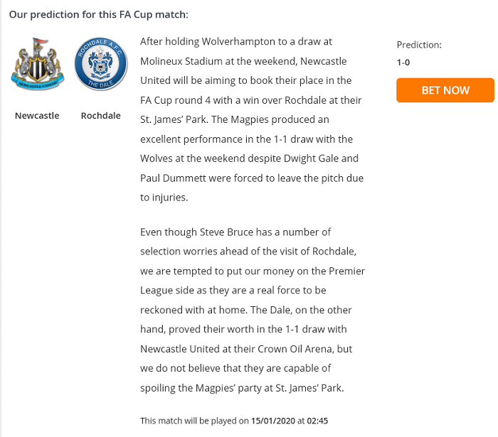 Newcastle vs Rochdale (2h45 15/1): Kh&oacute; cản Ch&iacute;ch ch&ograve;e