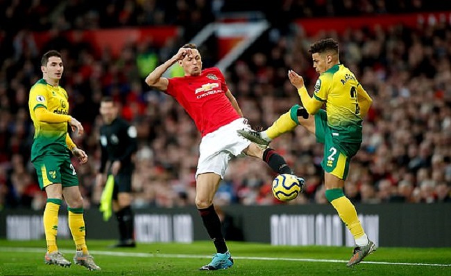 Kết quả Manchester United 4-0 Norwich: Đ&ograve;i lại vị tr&iacute; thứ 5