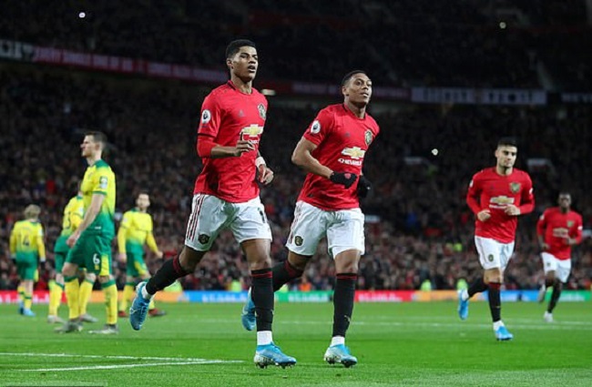 Kết quả Manchester United 4-0 Norwich: Đ&ograve;i lại vị tr&iacute; thứ 5