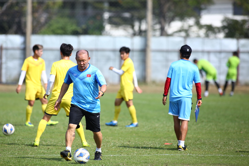 Triệu Việt Hưng tự tin U23 Việt Nam hạ đo v&aacute;n U23 Jordan