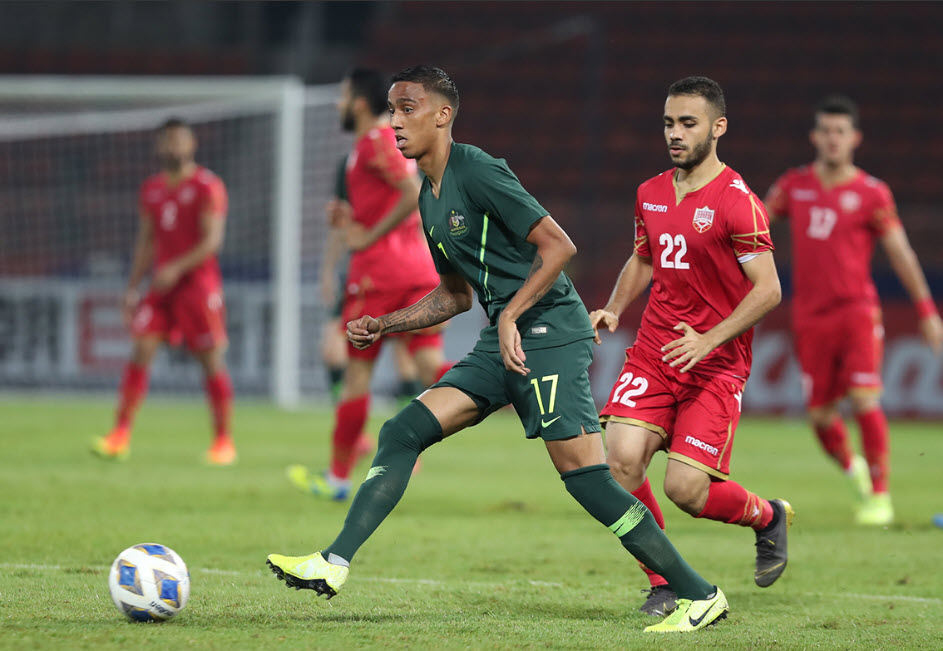 U23 Australia 1-1 U23 Bahrain: Olyroos đi tiếp với tư c&aacute;ch đầu bảng