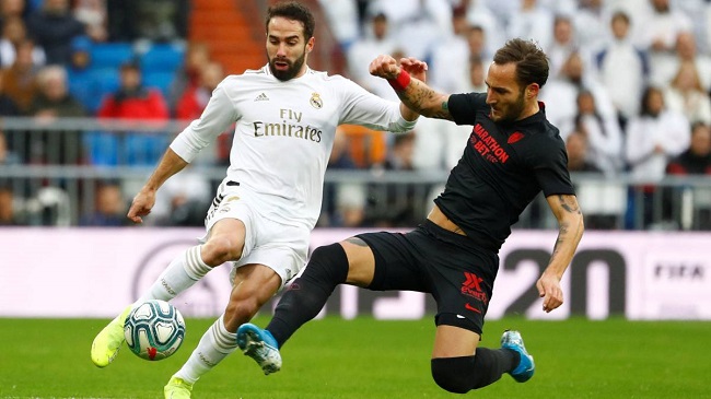 Kết quả Real Madrid 2-1 Sevilla: Tạm chiếm ng&ocirc;i đầu bảng