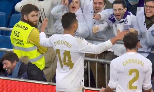 Kết quả Real Madrid 2-1 Sevilla: Tạm chiếm ng&ocirc;i đầu bảng