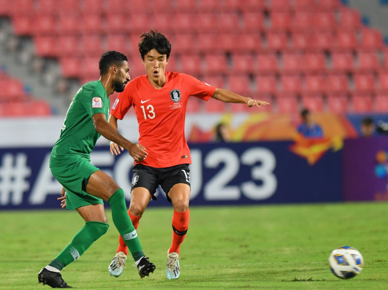 U23 H&agrave;n Quốc 0-0 U23 Saudi Arabia (Hiệp phụ 1-0): U23 H&agrave;n Quốc l&ecirc;n ng&ocirc;i
