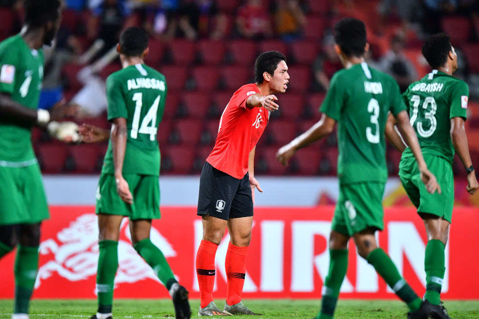 U23 H&agrave;n Quốc 0-0 U23 Saudi Arabia (Hiệp phụ 1-0): U23 H&agrave;n Quốc l&ecirc;n ng&ocirc;i
