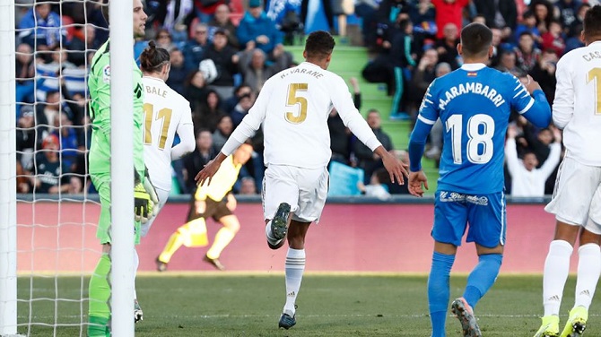 Kết quả Getafe vs Real Madrid, 22h00 ng&agrave;y 4/1: Tạm chiếm ng&ocirc;i đầu bảng