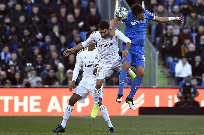 Kết quả Getafe vs Real Madrid, 22h00 ng&agrave;y 4/1: Tạm chiếm ng&ocirc;i đầu bảng