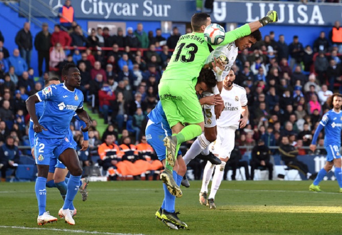 Kết quả Getafe vs Real Madrid, 22h00 ng&agrave;y 4/1: Tạm chiếm ng&ocirc;i đầu bảng
