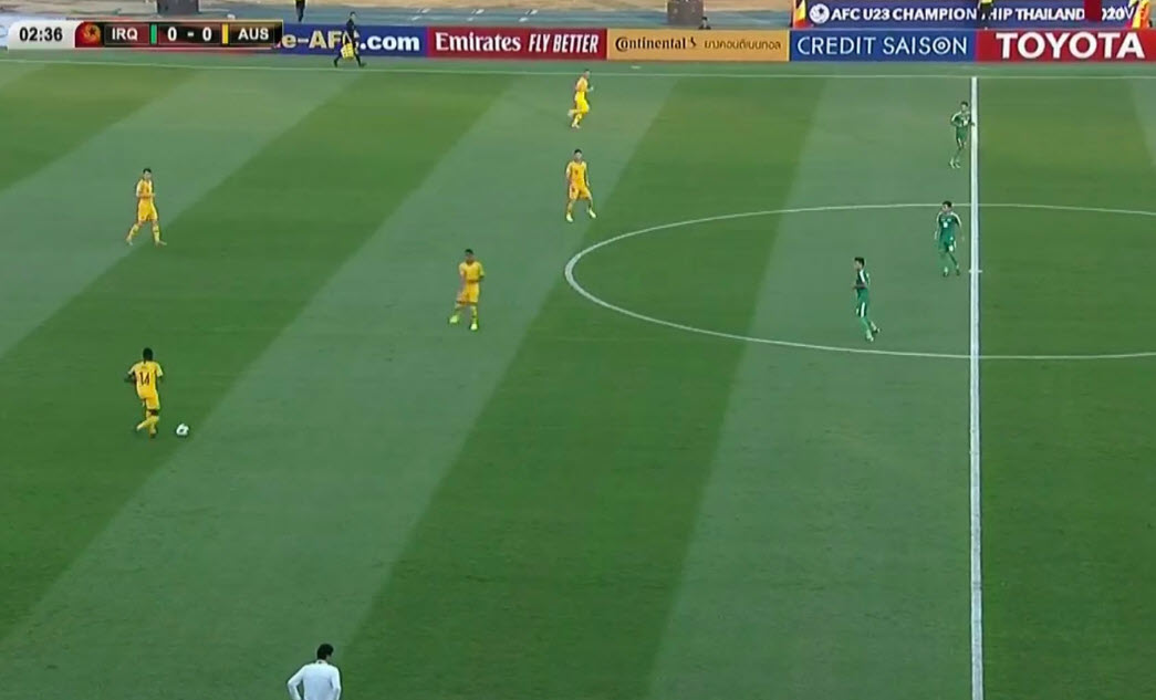 U23 Iraq 1-1 U23 Australia: Piscopo lập si&ecirc;u phẩm, U23 Australia chia điểm tiếc nuối