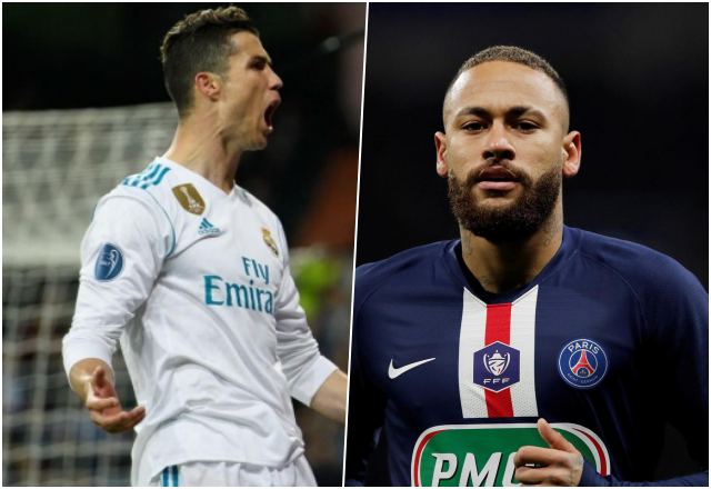 Neymar v&agrave; Ronaldo đều c&oacute; c&ugrave;ng th&agrave;nh t&iacute;ch 25 b&agrave;n sau 27 trận, nhiều hơn Haaland hai trận