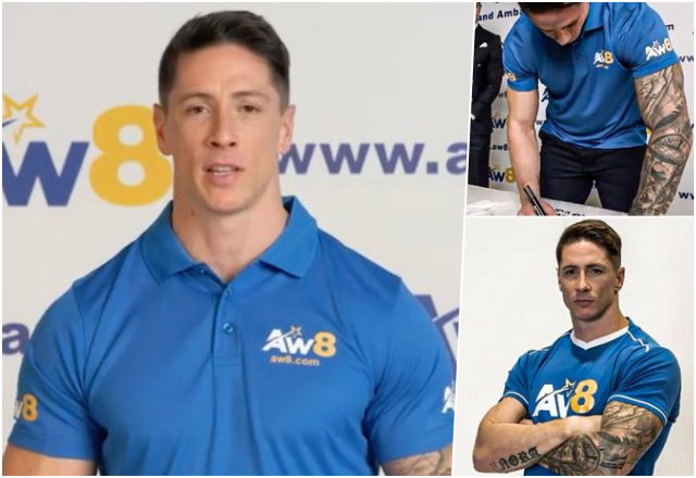 Torres xuất hiện với diện mạo như một lực sĩ