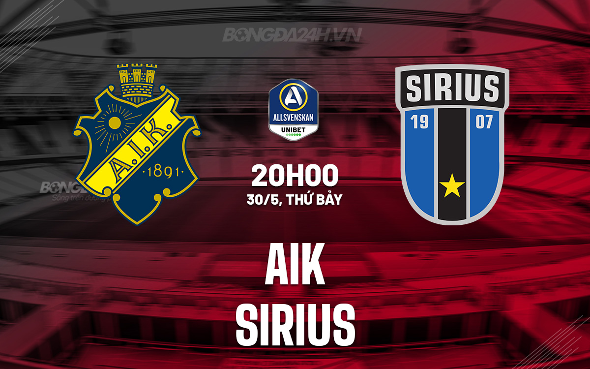 AIK Solna vs IK Sirius AIK Solna vs IK Sirius